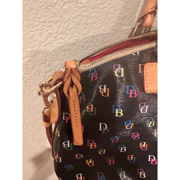 Dooney and Bourke Greta Ruby Crossbody Satchel Vintage - Picture 7 of 12